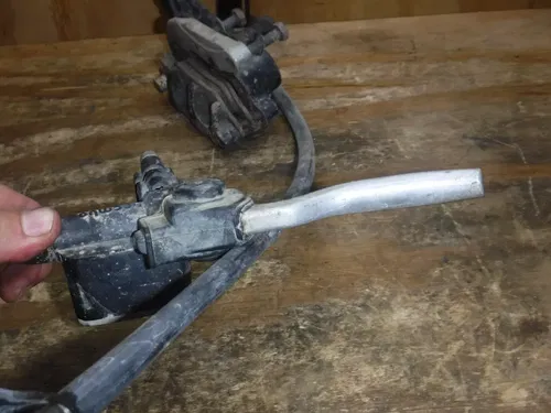 1994 KTM 250 EXC Front Brake Assembly Mastercylinder Caliper Line