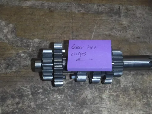 2001 KX125 Transmission Main Shaft Drive 1999 2000 2002 TRANS FOR PARTS KX 125