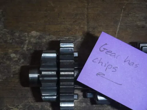 2001 KX125 Transmission Main Shaft Drive 1999 2000 2002 TRANS FOR PARTS KX 125