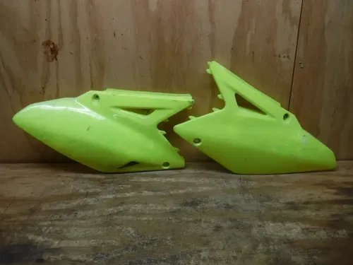 2008 RMZ450 FLO-Yellow Rear Number Plates Plastics 2009 2010 2011 2012 2013 - 17