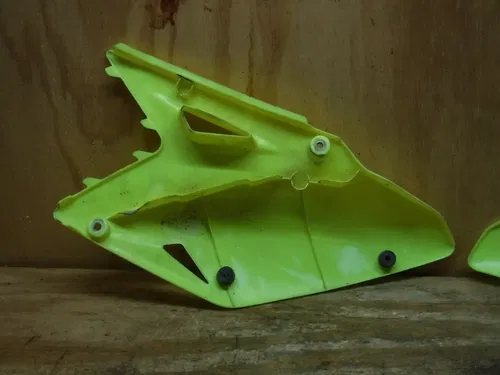 2008 RMZ450 FLO-Yellow Rear Number Plates Plastics 2009 2010 2011 2012 2013 - 17