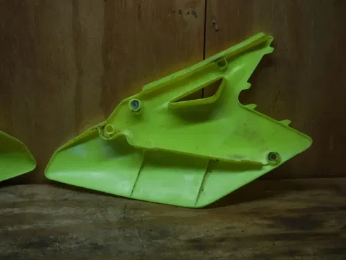 2008 RMZ450 FLO-Yellow Rear Number Plates Plastics 2009 2010 2011 2012 2013 - 17