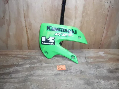 2005-2023 KLX110 (M17) Left Side Shroud Plastic Body Green