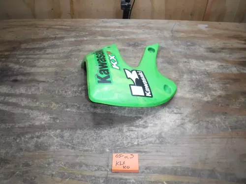 2005-2023 KLX110 (M17) Left Side Shroud Plastic Body Green