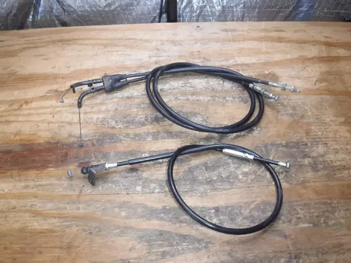2001 Yz250f Throttle Clutch Cable Handle Bar Controls Both