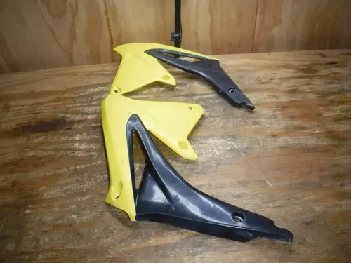 2013 RMZ450 Shroud Left And Right Side Tank Shroud Plastic Fuel Yellow