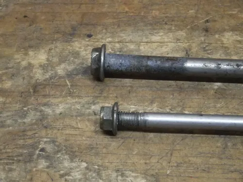 2008 KX450F Motor Mount Bolts 2006 2007 2008 KX 450F KAWASAKI OEM BOTTOM LOWER