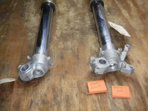 2010 RMZ250 Front Forks Suspension Upper Lower Legs