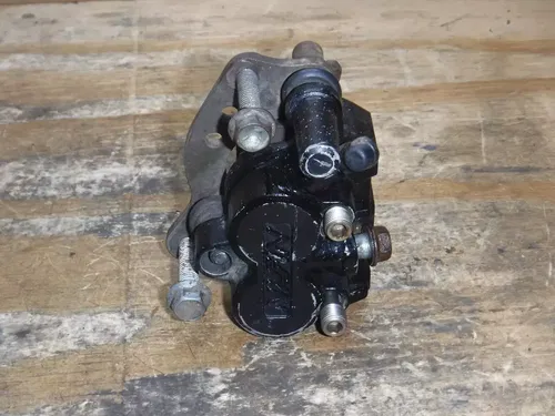 1989 Yz250 Yamaha Front Brake Caliper Pads Hose Line Pipe