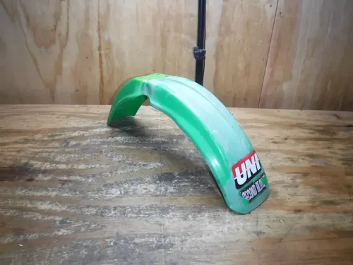 1996 Kx60 Kawasaki Front Fender Plastic Shroud Fairing Green