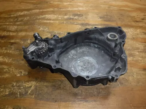 1991 Cr250 (A) Clutch Cover Inner Side Case Water Pump Governor