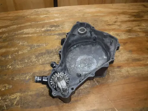 1991 Cr250 (A) Clutch Cover Inner Side Case Water Pump Governor