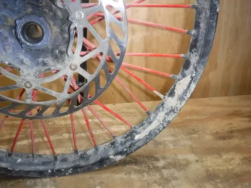 2002 Rm125 Front Wheel Rim Hub Spokes Complete