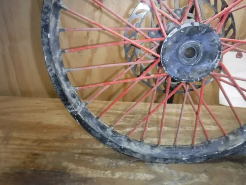2002 Rm125 Front Wheel Rim Hub Spokes Complete