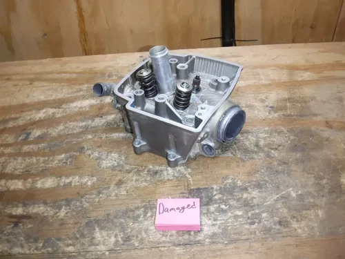 2007 CRF450r Honda Motor Cylinder Head Damage Top End Engine DAMAGED