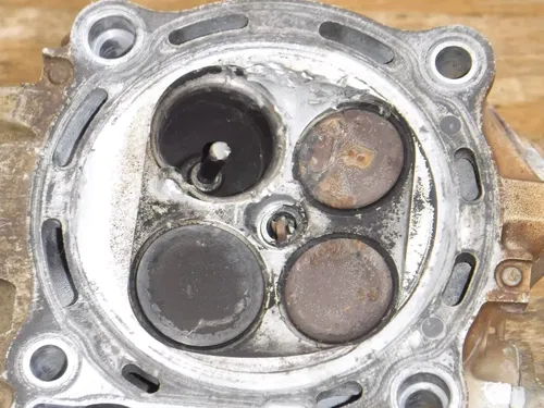 2007 CRF450r Honda Motor Cylinder Head Damage Top End Engine DAMAGED
