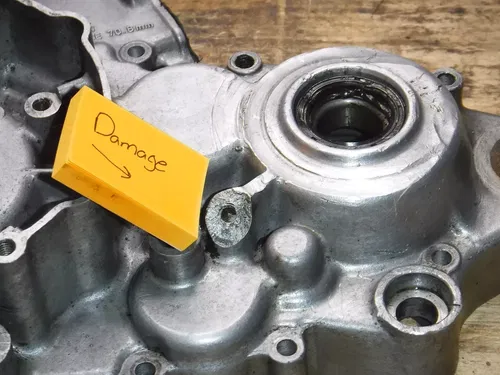 Rmx250 Left Side Crankcase Crank Case Stator Side 1993
