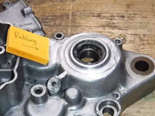 Rmx250 Left Side Crankcase Crank Case Stator Side 1993