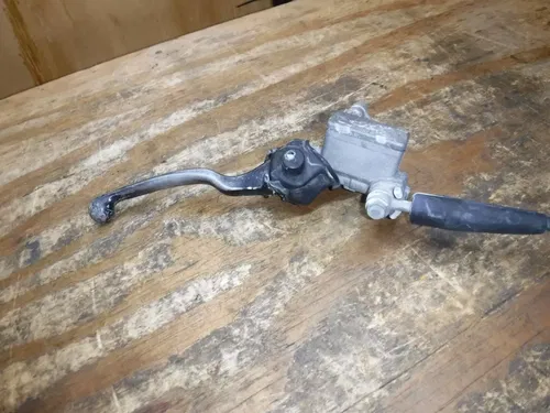 1991 Kx125 (B) Kawasaki Front Brake Assembly Mastercylinder Caliper Line