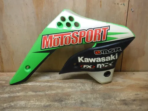 2008 KX450F Right Side Radiator Shroud KX 450F 2006 2007 KX 450F 06 07 Plastics