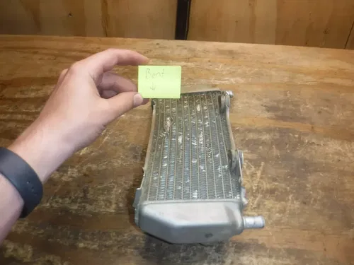 2001 Rm250 (A) Left Side Rad Radiator Fins Honeycomb Coolant Water