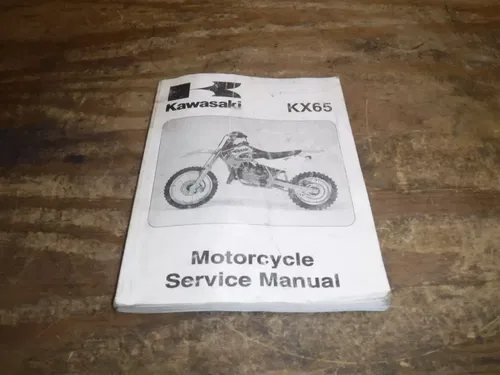 2000 Kx65 (M14) Motorcycle Service Manual Kawasaki