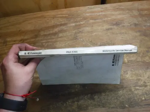 2000 Kx65 (M14) Motorcycle Service Manual Kawasaki