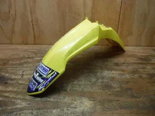 2013 RMZ450 A Front Fender Yellow Plastics 2008 2009 2010 2011 2012 2014 2015 16