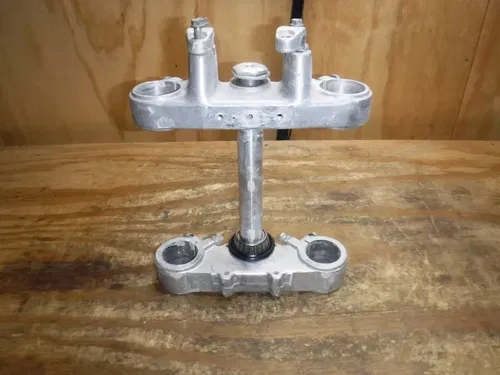 1996 KTM 125 EXC Triple Clamps Trees Yokes Steering Stem Front Forks