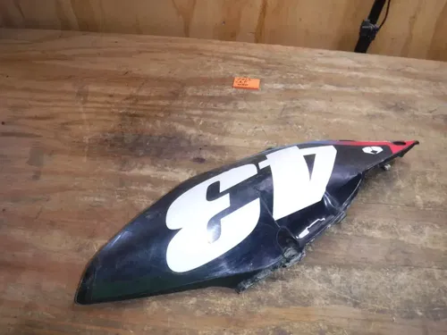 2013 Crf450r (M18) Left Side Rear Number Plate Black