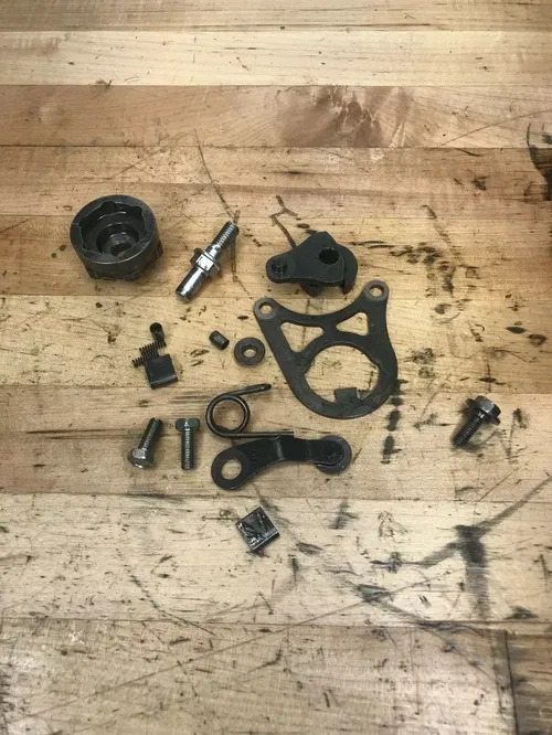 Crf450r Transmission Pawls Selector Shifter Mount Bracket 2013