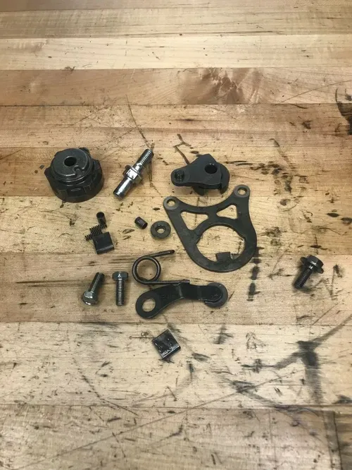 Crf450r Transmission Pawls Selector Shifter Mount Bracket 2013