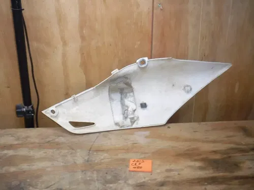 2013 Crf450r (M18) Left Side Rear Number Plate White