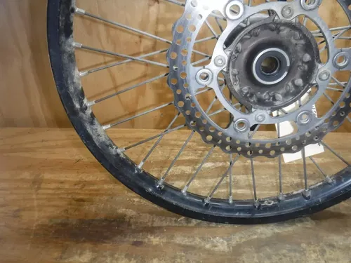 2008 Kx450f (A) Front Wheel Rim Hub Spokes Complete