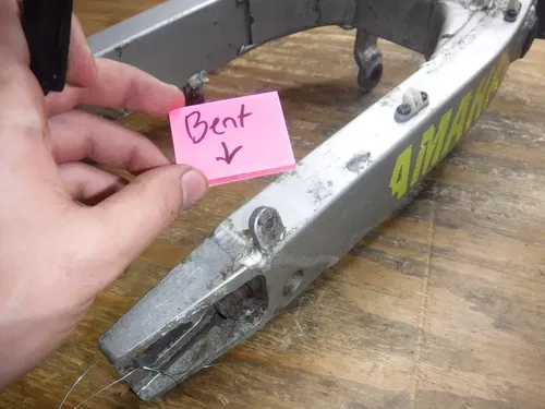 1989 Yz250 Yamaha Swing Arm Swingarm Suspension Rear Arm