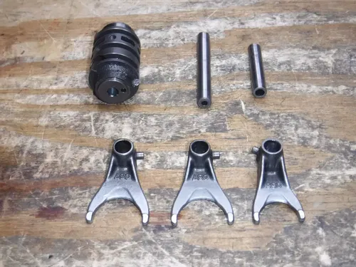 2011 Kx250f (A) Kawasaki Transmission Drum Fork Rods Shifter Selector