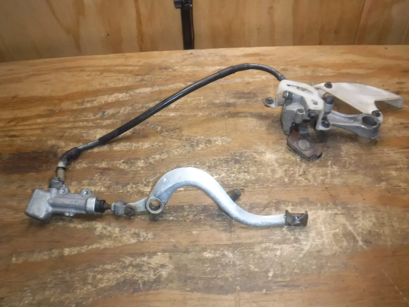 2008 Kx450f (A) Rear Brake Assembly Hose Line Caliper Master cylinder 2004-2019