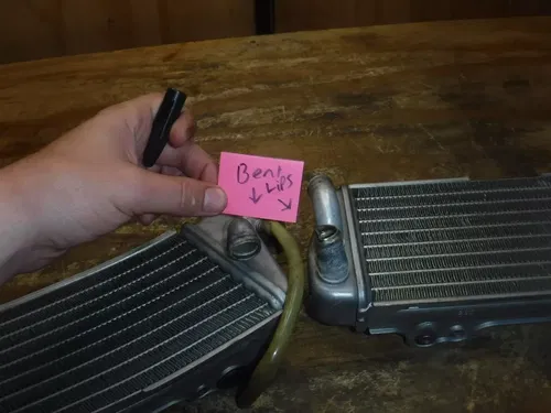 1999 KTM250sx Radiators Rad Left Right Side Fill Pressure Cap