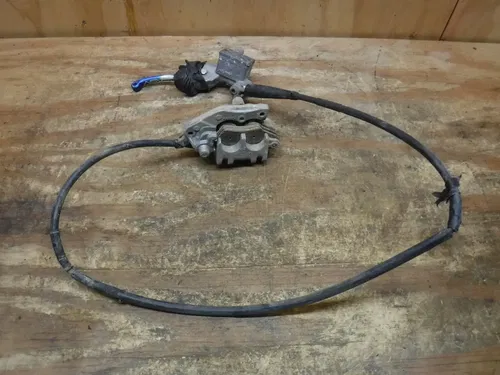 M22 2005 YZ250 Front Brake Assembly YZ 125 250 2006 2007 ASV BRAKE LEVER BLUE