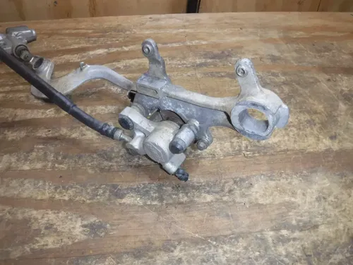 2012 RMZ450  Rear Brake Assembly Hose Line Caliper Mastercylinder Pipe