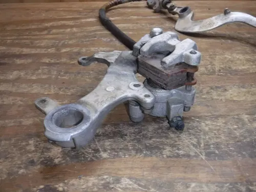 2012 RMZ450  Rear Brake Assembly Hose Line Caliper Mastercylinder Pipe