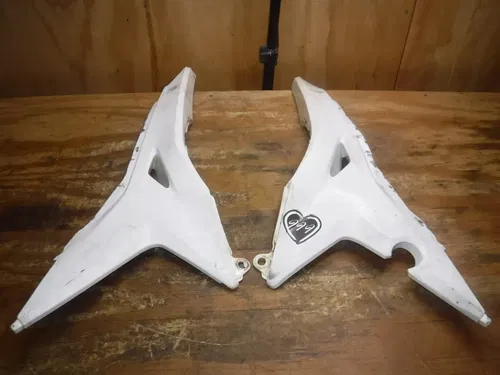 2015 Crf250r (A) Left Right Air Box Covers White 2013 2014 2015 2016 2017