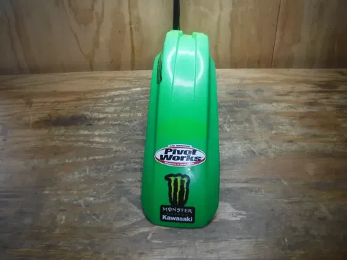 1999 Kx250 (B) Front Fender Plastic Body Green Plastics