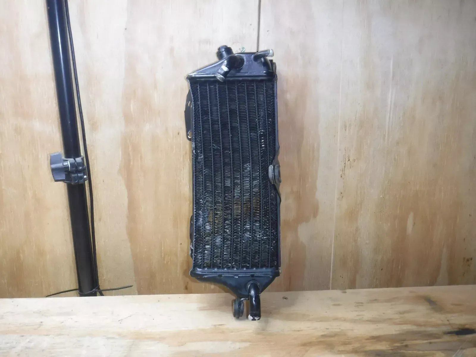 1990 Kx125 (A) Kawasaki Left Side Rad Radiator Fins Honeycomb Coolant Water Pres