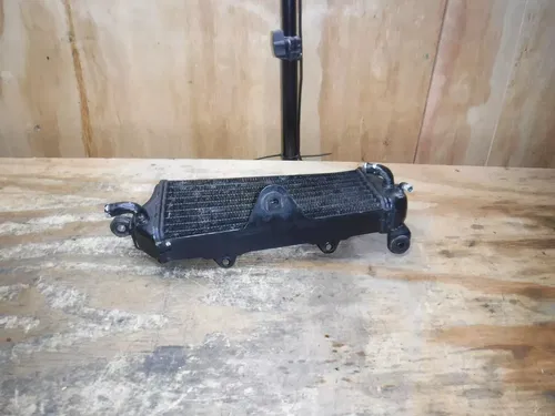 1990 Kx125 (A) Kawasaki Left Side Rad Radiator Fins Honeycomb Coolant Water Pres