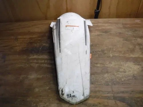 2006 Yz250f (M19) Rear Fender Plastic Body White