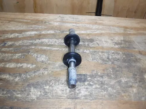 1991 Kx125 (B) Kawasaki Front Axle Shaft Spacers Bolt Nut Wheel Hub