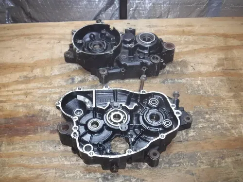 1986 Kx125 Kawasaki Crankcase Left Right Set Crank Case