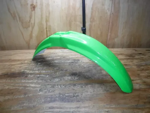 1990 Kx125 (A) Kawasaki Front Fender Plastic Shroud Fairing Green