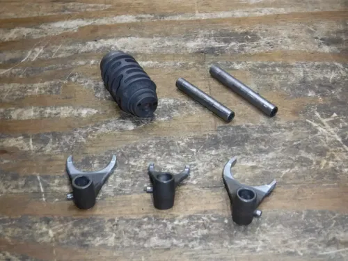 1997 Kx125 (A) Kawasaki Transmission Drum Forks Rods Shift Linkage